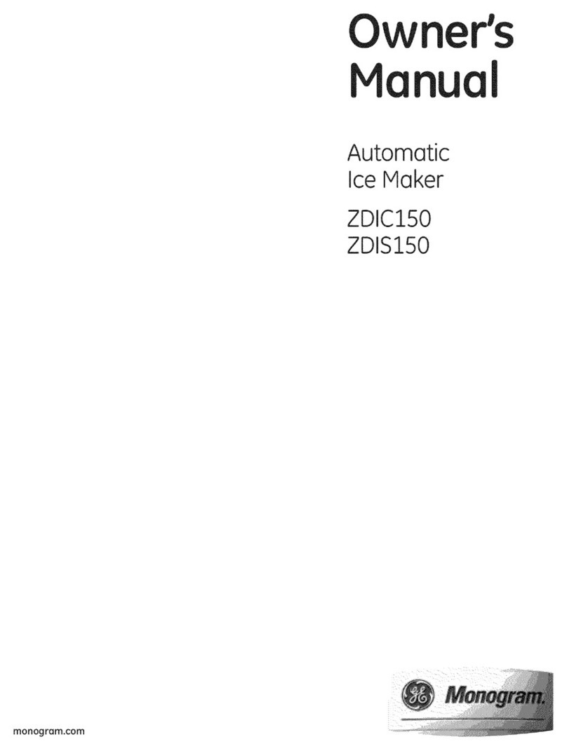 Monogram ZDIC150 User manual