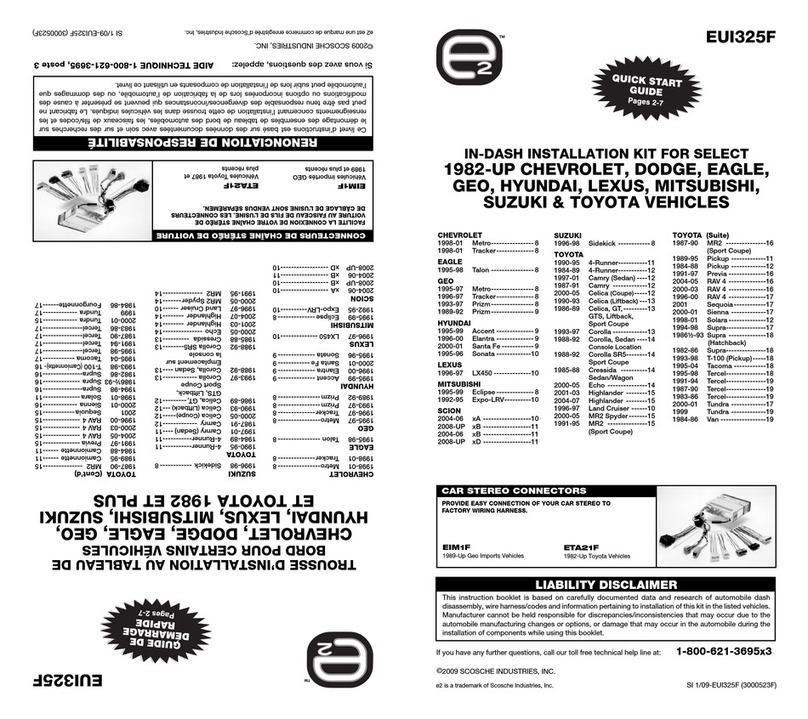 e2 EUI325F quick start guide