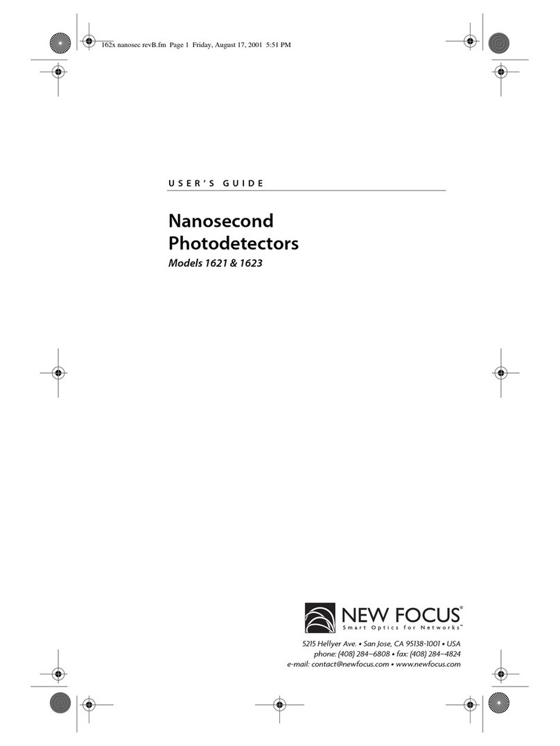 New Focus 1621 user guide