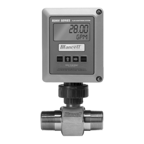 Blancett B2800 Standard User manual