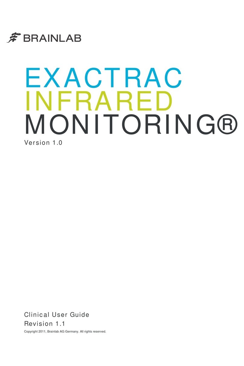 Brainlab EXACTRAC INFRAREDMONITORING Clinical User Guide