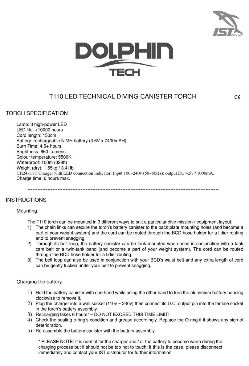 IST Proline Dolphin Tech T110 User manual