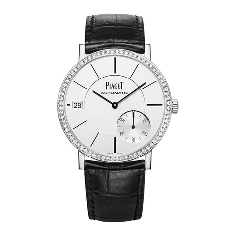 Piaget 1205P User manual