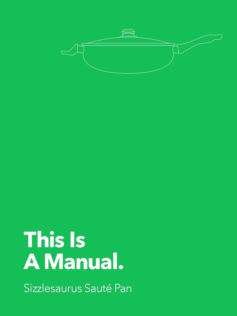 Vremi Sizzlesaurus Sauté manual