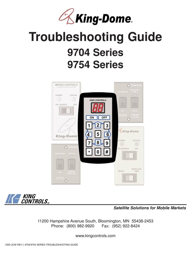 King-Dome 9704 troubleshooting guide
