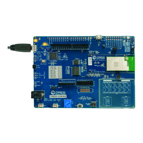 Cypress PSoC 62S1 Wi-Fi BT Pioneer Kit User manual