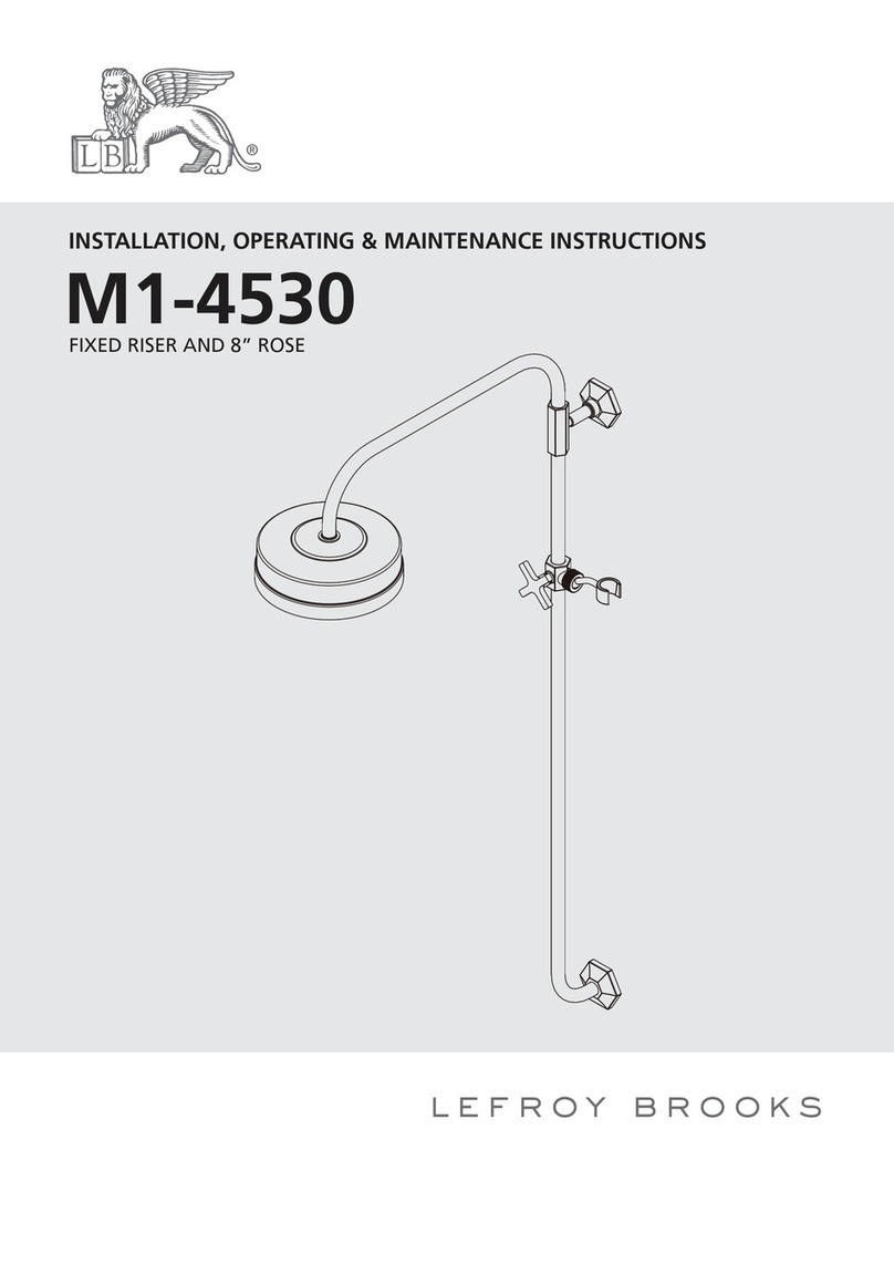 Lefroy Brooks M1-4530 Assembly instructions