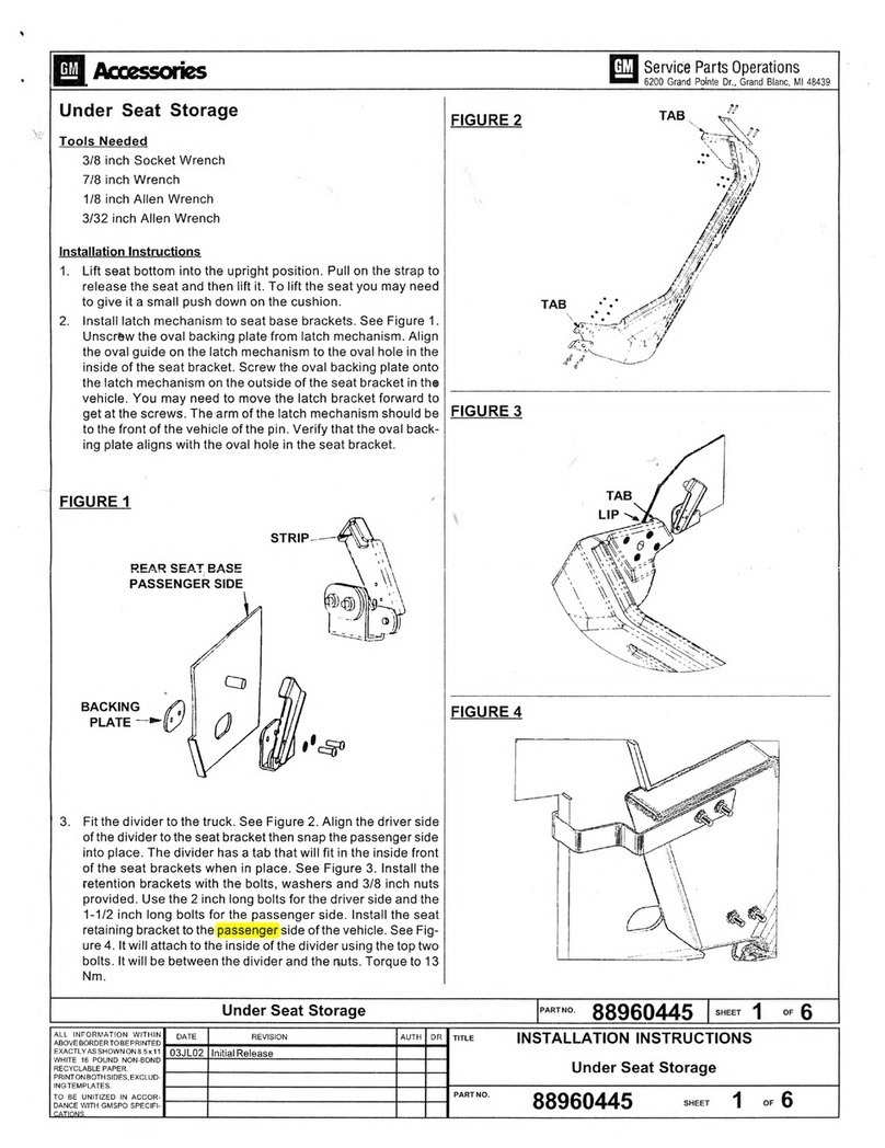GMC 88960445 User manual