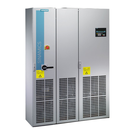 Siemens SINAMICS S150 NEMA operating instructions Siemens SINAMICS S150 NEMA operating instructions