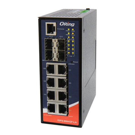 ORiNG IGPS-9084GP-LA User manual