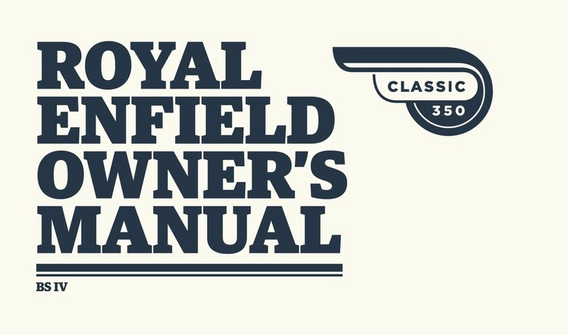 Royal Enfield Classic 350 BS IV User manual