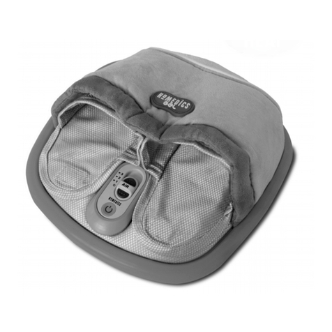 HoMedics Technogel FMS-GAH-EU instruction manual