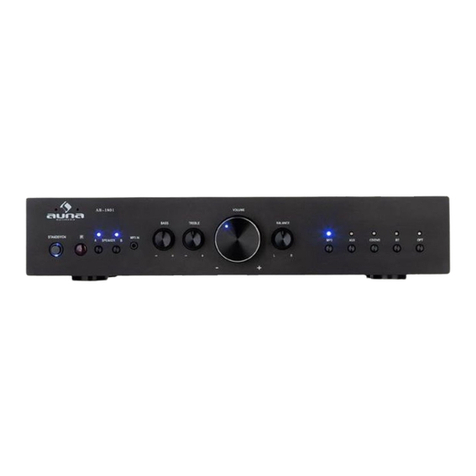 auna AV2-CD608 BT User manual
