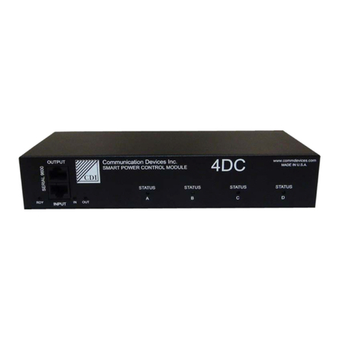 Communication Devices DC Series User manual