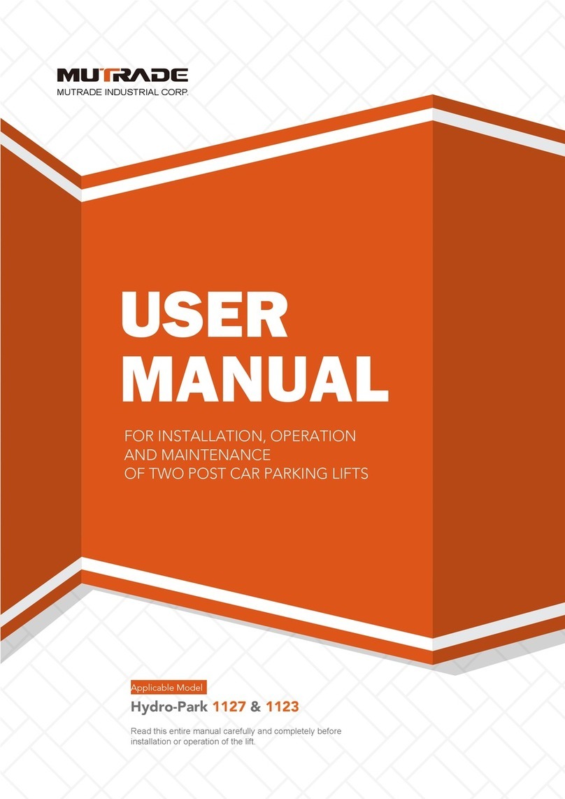 MUTRADE Hydro-Park 1127 User manual