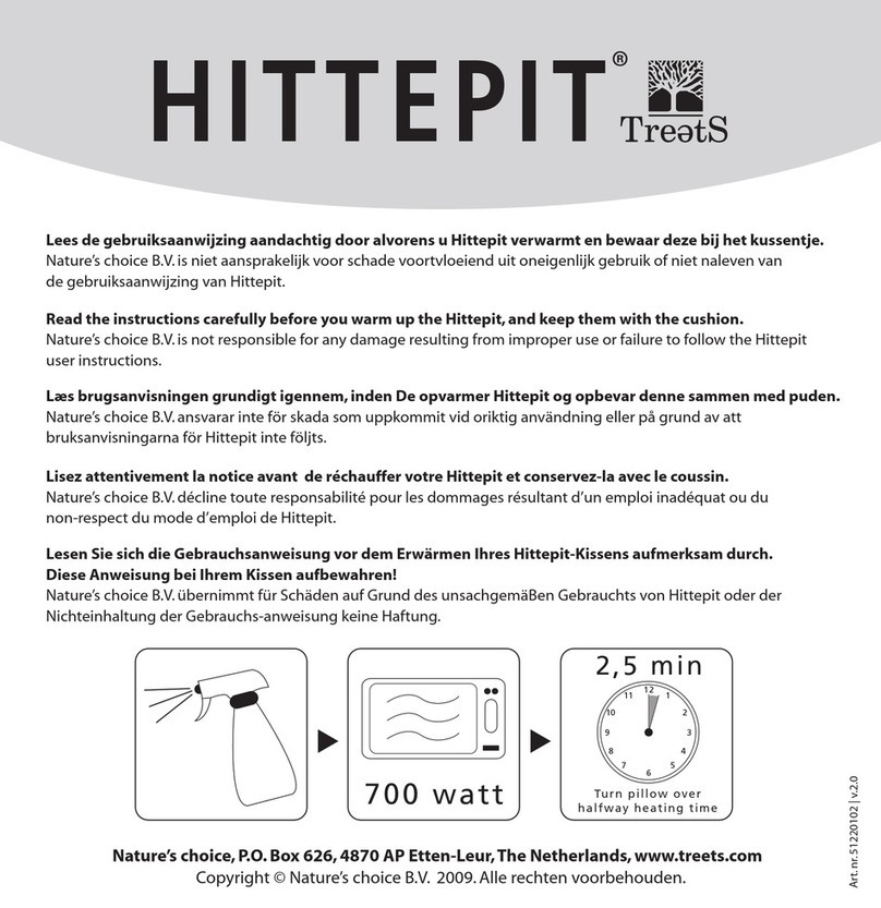 Nature's Choice HITTEPIT Treets User manual