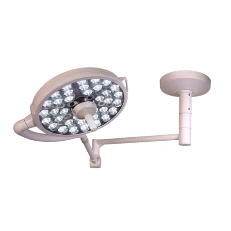 MEDICAL ILLUMINATION MI-750 manual