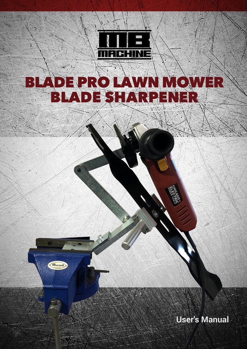 MB MACHINE BLADE PRO user manual