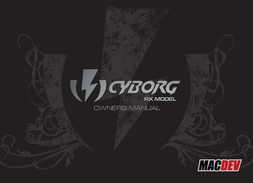 MACDEV Cyborg RX User manual