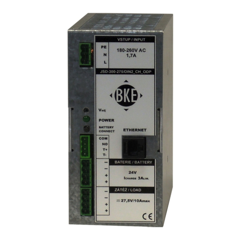 BKE JSD-300 Series Installation and user guide