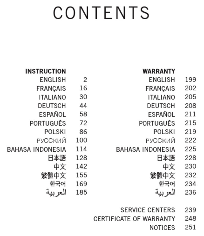 Marc Jacobs 2405 manual