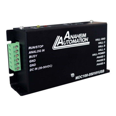 Anaheim Automation MDC100-050101USB user guide