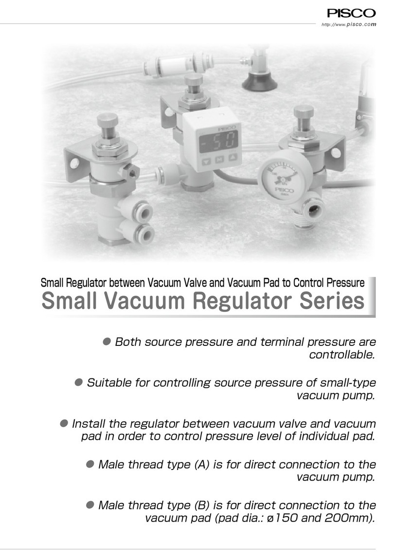 PISCO RVV Series manual PISCO RVV Series manual