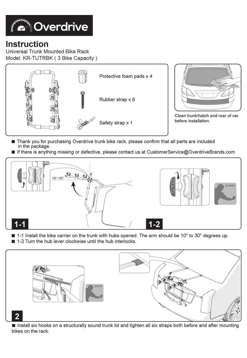 Overdrive KR-TUTRBK Instruction