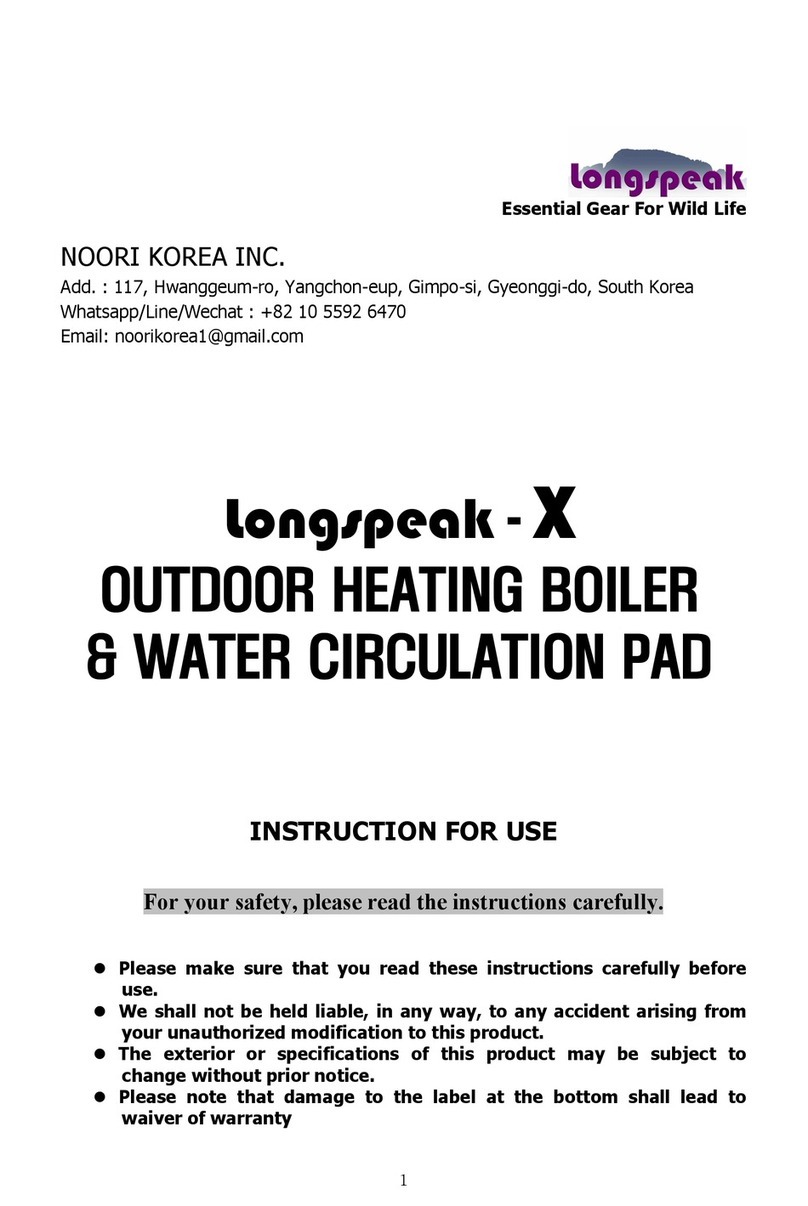 NOORI KOREA longspeak X Instructions for use