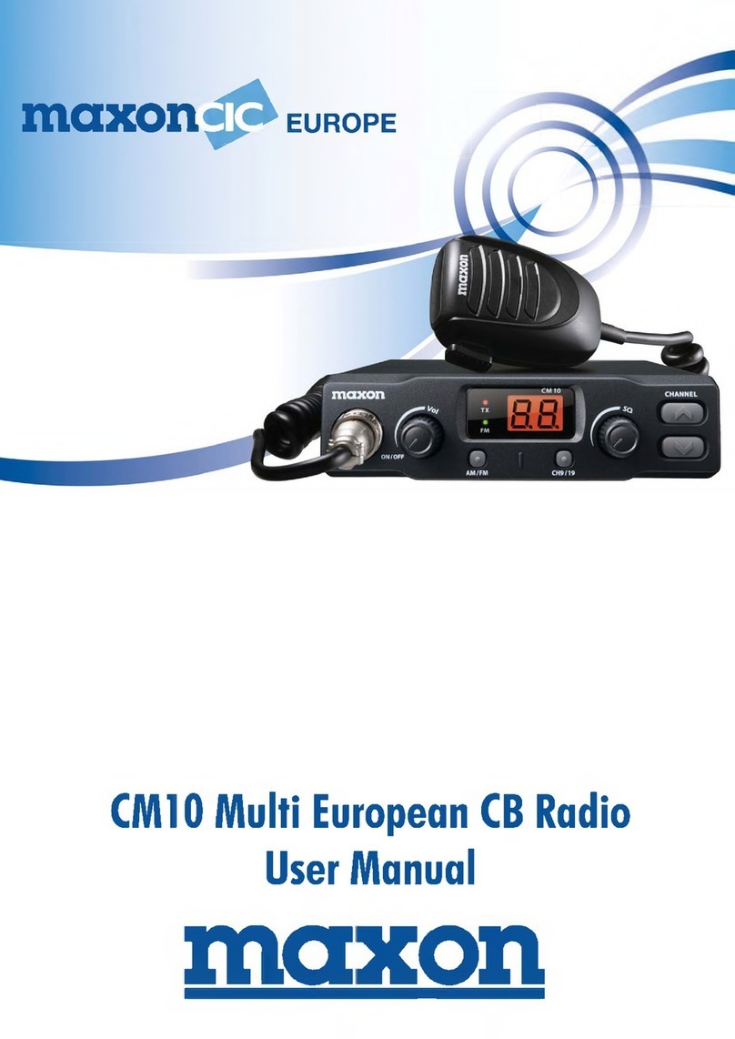 Maxon CIC Europe CM10 user manual