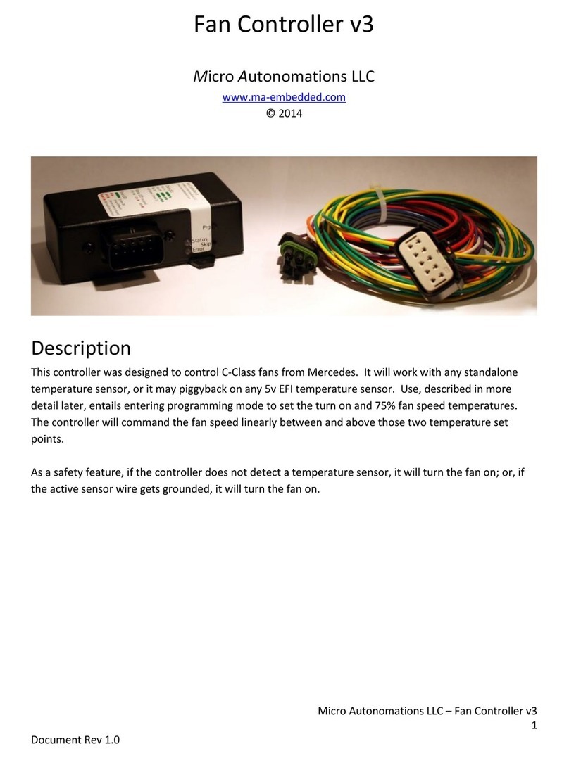 Micro Autonomations Fan Controller v3 manual