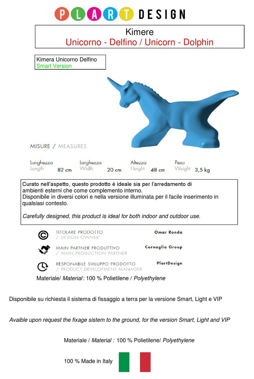 PLART DESIGN Kimera Unicorn Dolphin quick start guide