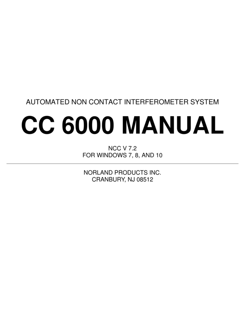 Norland Connect-Chek CC6000 manual