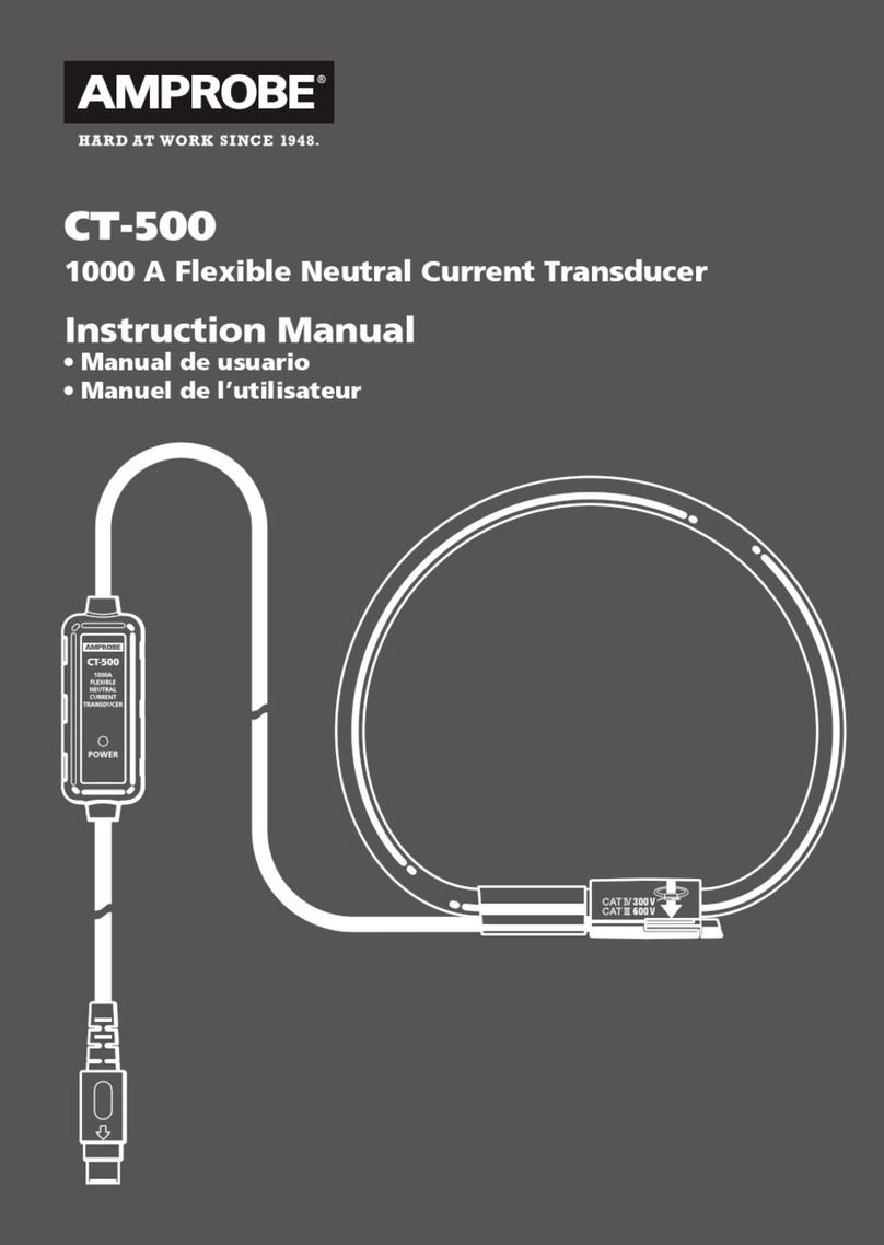Amprobe CT-500 User manual