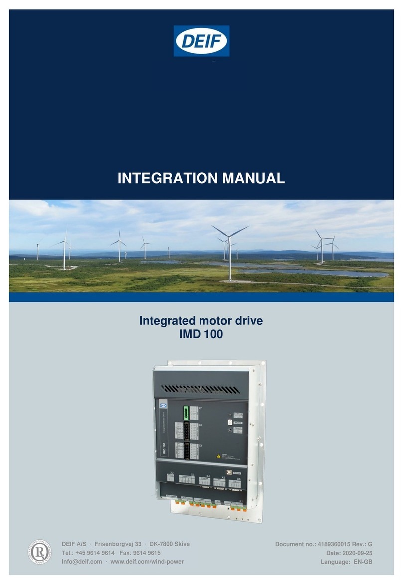 Deif IMD 100 Integration manual