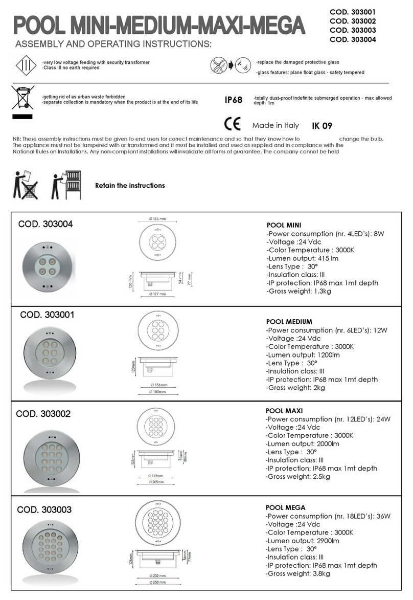 PUK POOL MINI Assembly and operating instructions