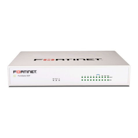 Fortinet FortiADC 60F User manual