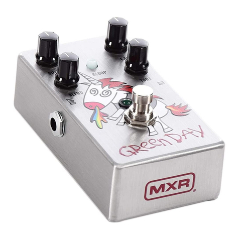 mxr Dookie Drive DD25V3 manual