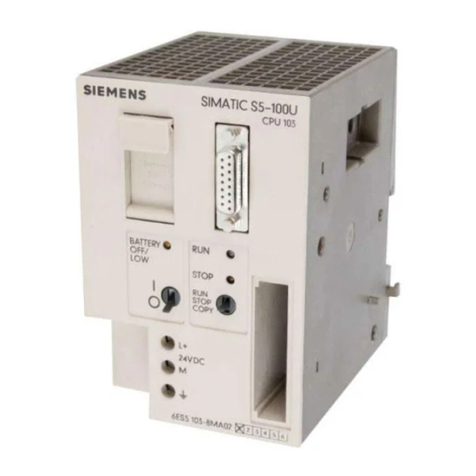 Siemens SIMATIC S5 CPU Direct Driver User manual