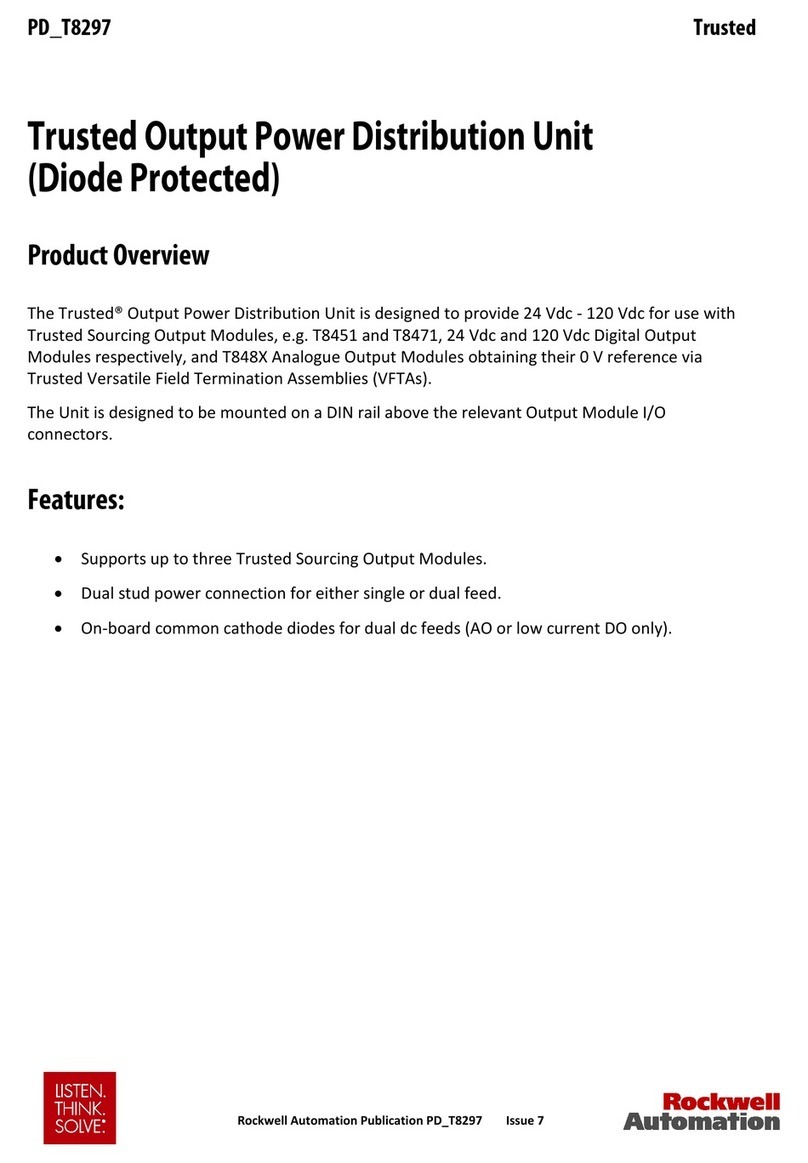 Rockwell Automation Trusted T8297 manual