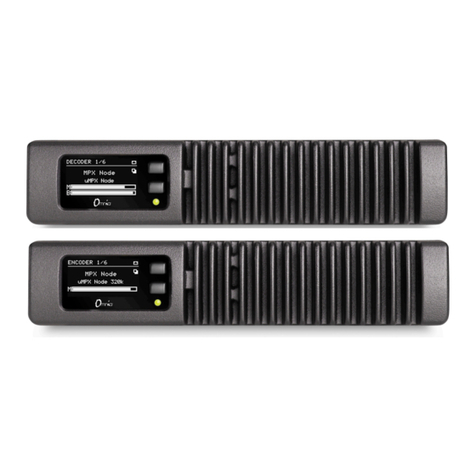 Telos Alliance Omnia MPX Node Installation & user guide