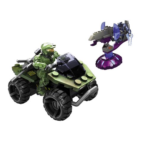 Mega Bloks UNSC Mongoose Assembly instructions