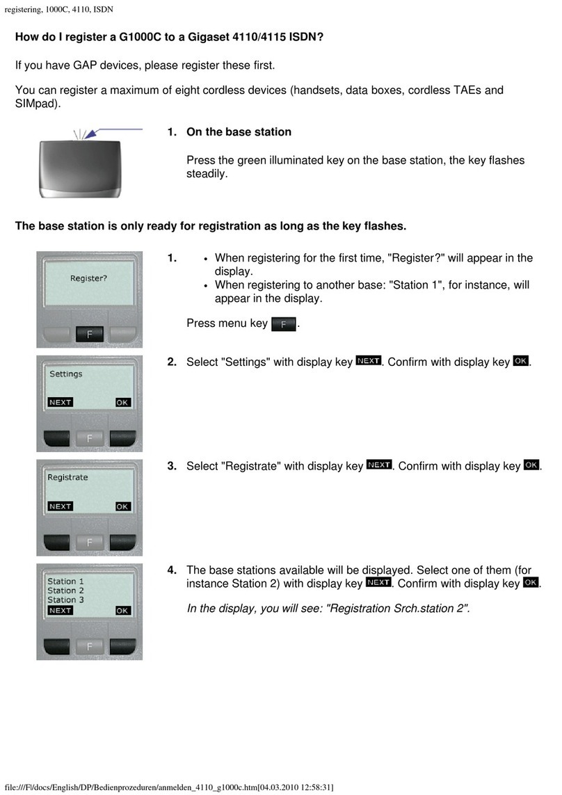 Siemens G1000C User manual Siemens G1000C User manual