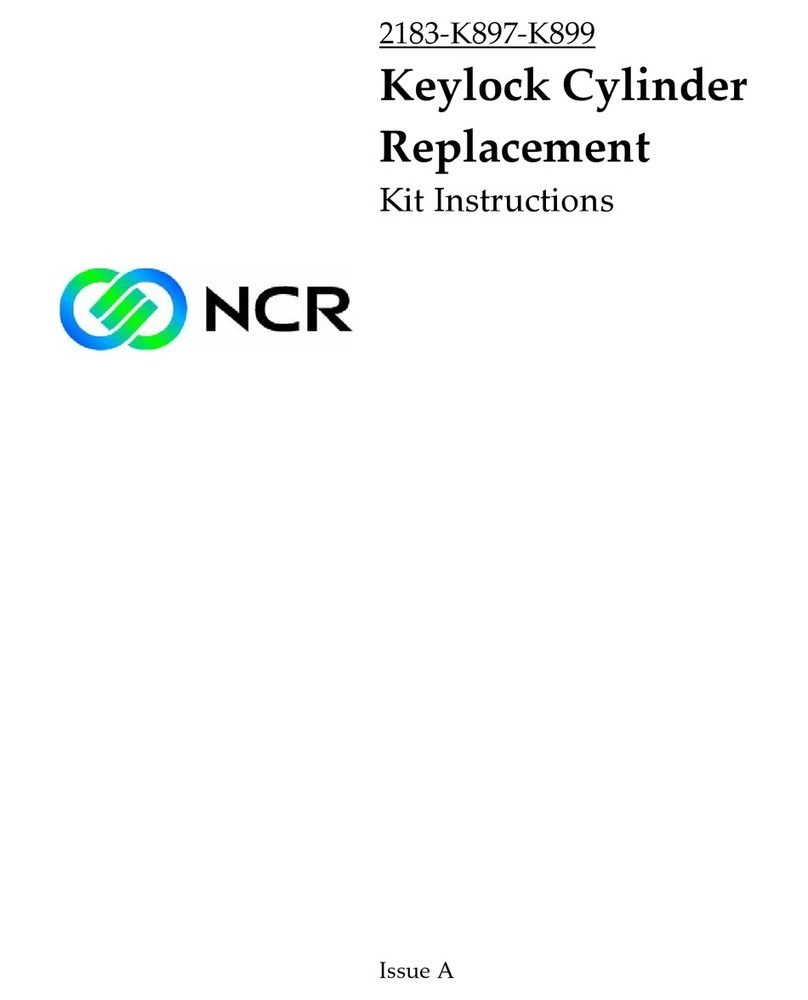 NCR 2183-K897-K899 Kit instructions