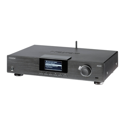 Noxon A540+ User manual