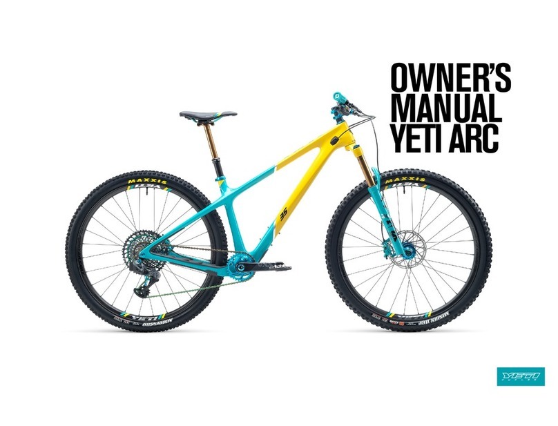 Yeti ARC owner's manual