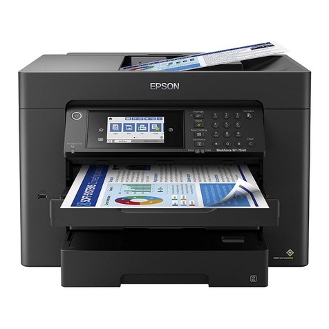Epson WF-7840 Series User manual