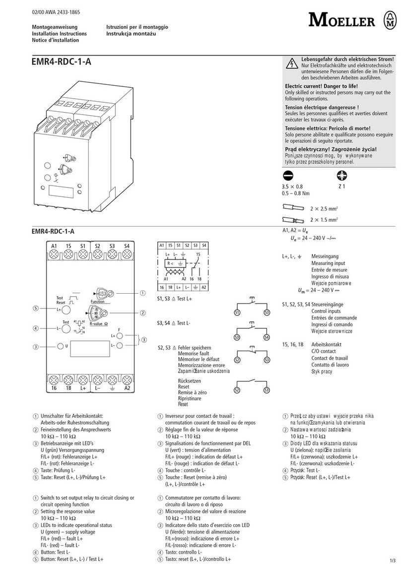 Moeller EMR4-RDC-1-A User manual