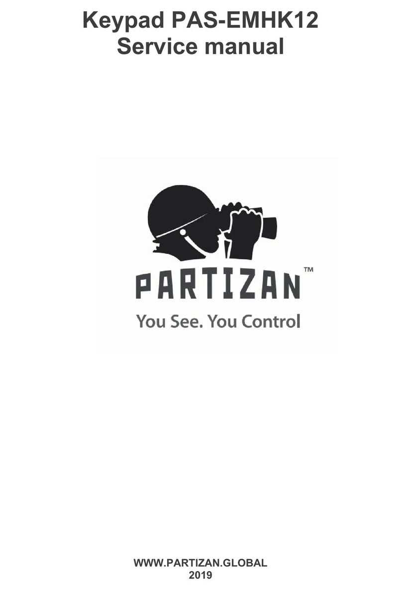 Partizan PAS-EMHK12 User manual