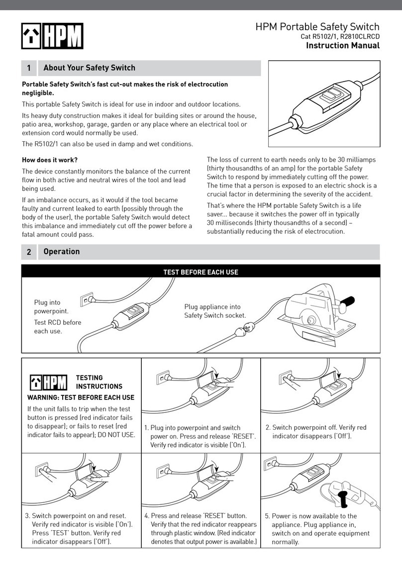 HPM R5102/1 instruction manual